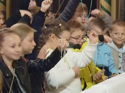 Poświęcenie różańców dzieciom komunijnym, 06.10.2024